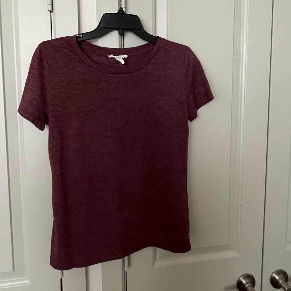 Forever 21 Burgundy T-Shirt